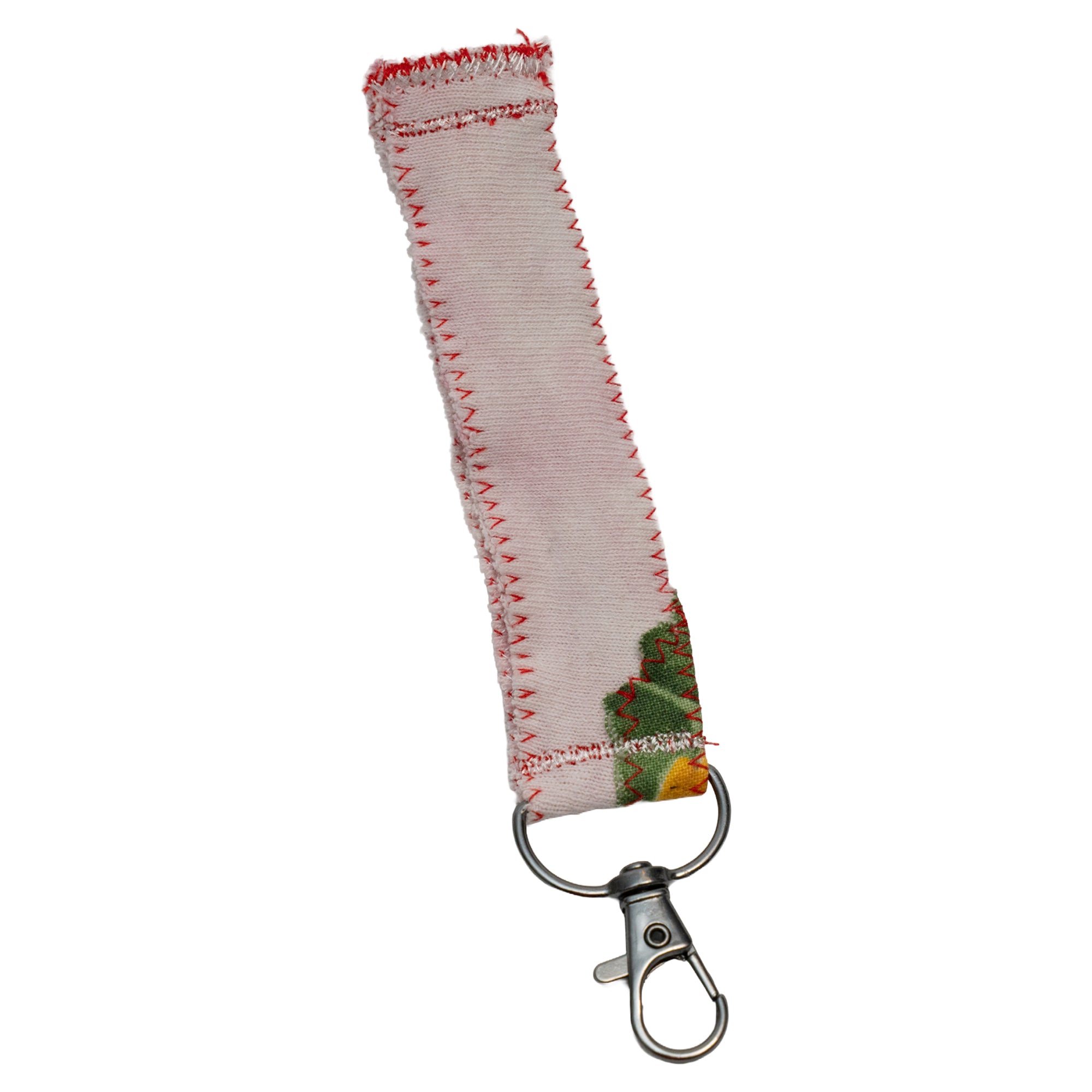 The Low-Key Hero - Handmade Upcycled Fabric Keychains