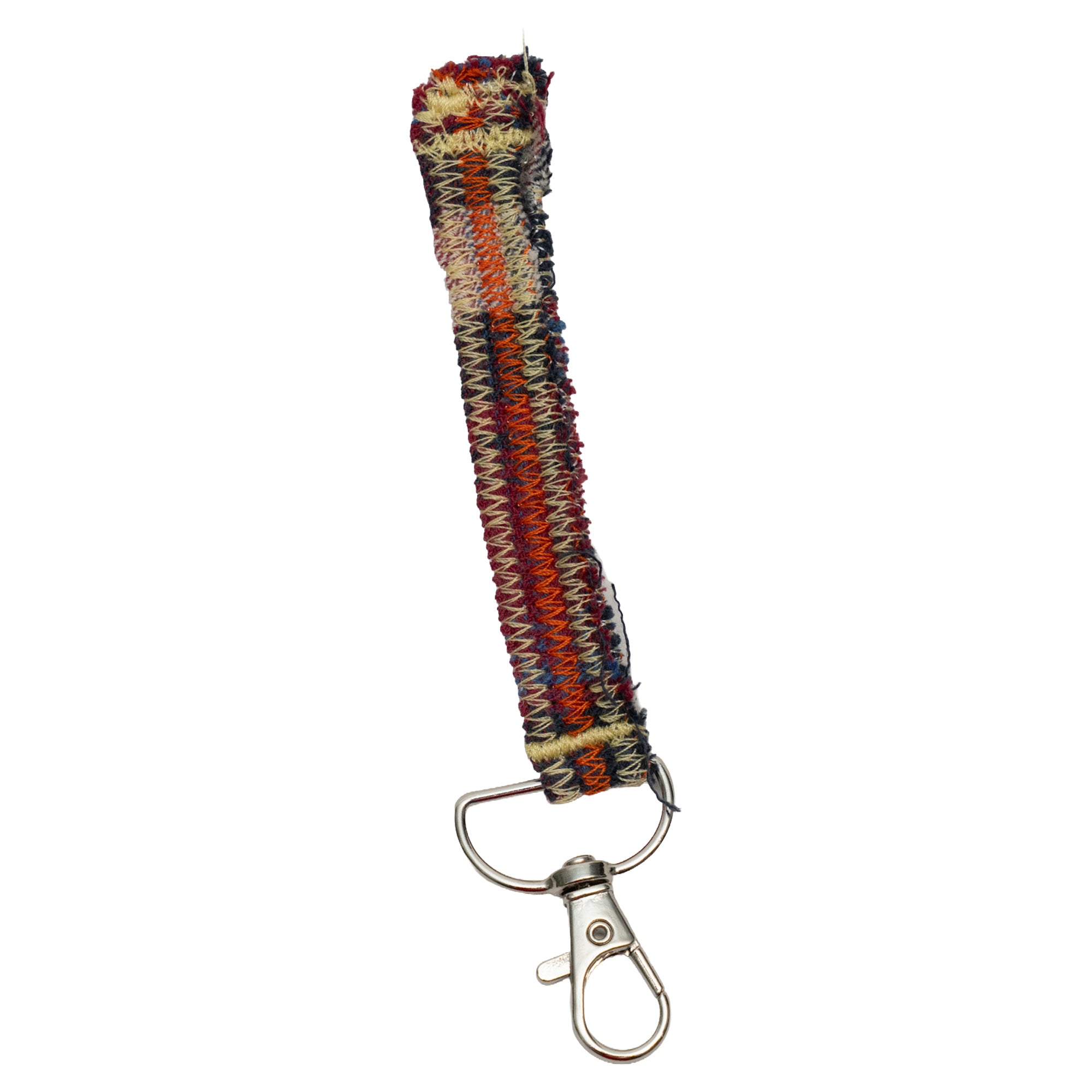 The Low-Key Hero - Handmade Upcycled Fabric Keychains