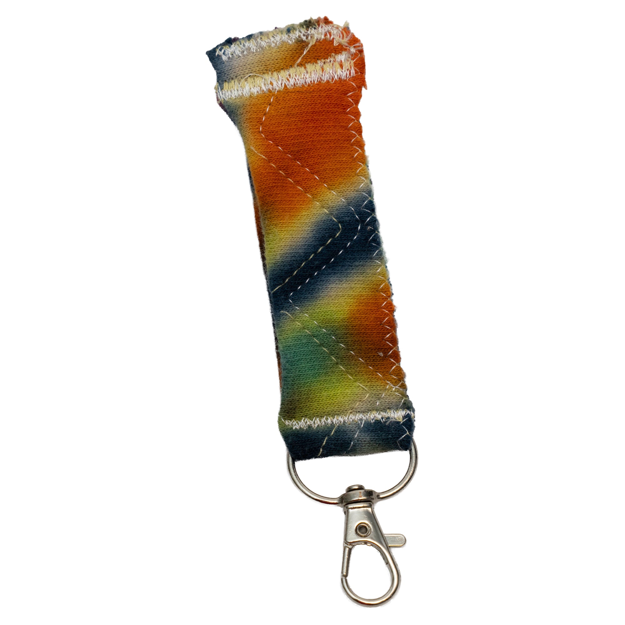 The Low-Key Hero - Handmade Upcycled Fabric Keychains