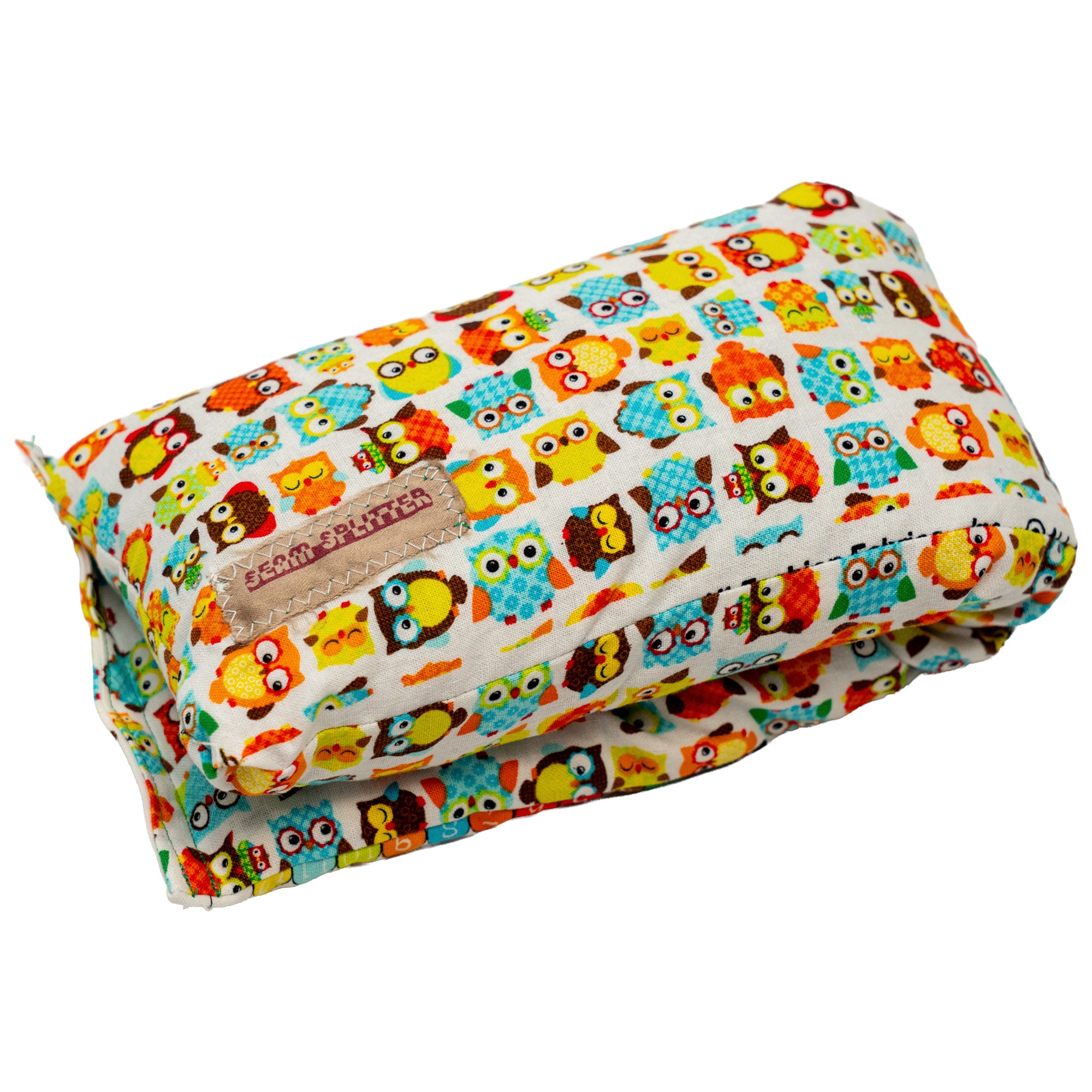 Rosemary Scented - Microwavable Upcycled Therapy Sock: Reusable Rice & Flaxseed Heat/Ice Pad - Animal Print