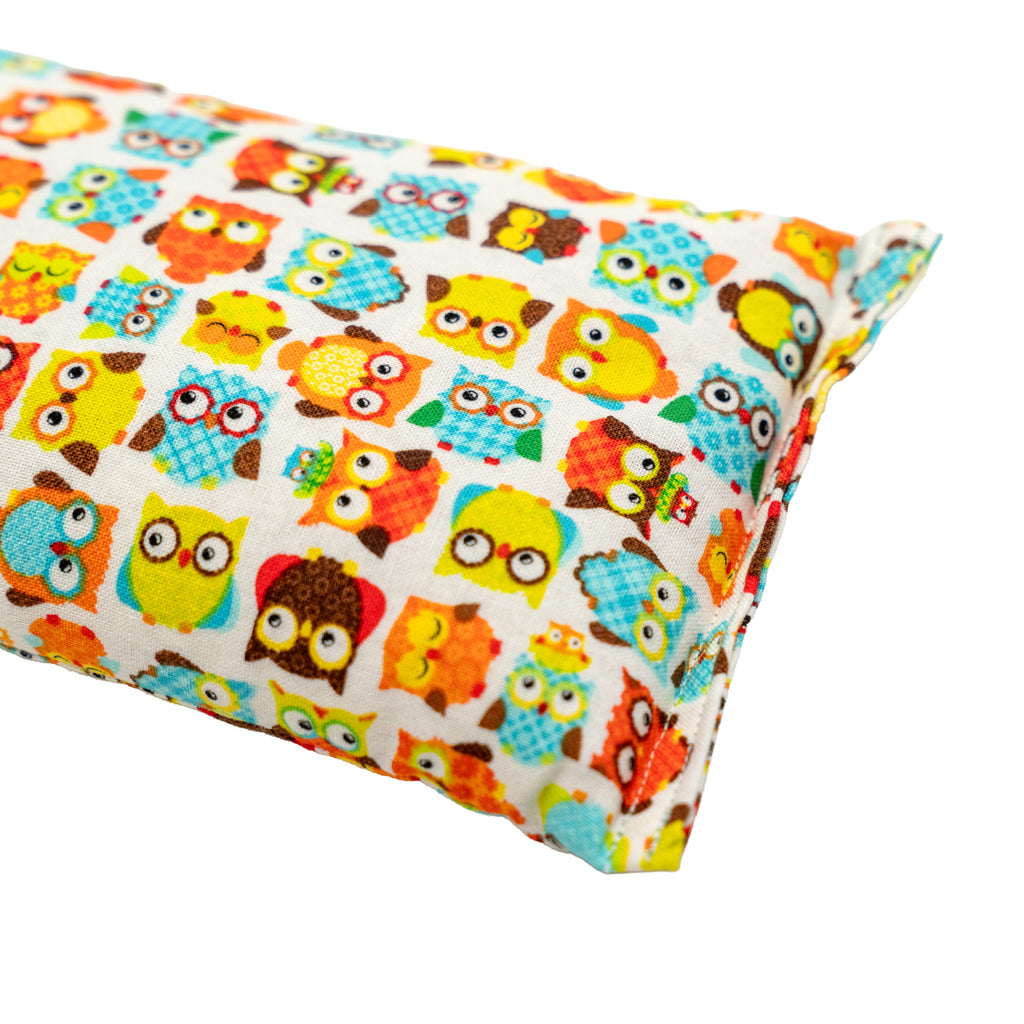 Eucalyptus Scented - Microwavable Upcycled Therapy Sock: Reusable Rice & Flaxseed Heat/Ice Pad - Animal Print