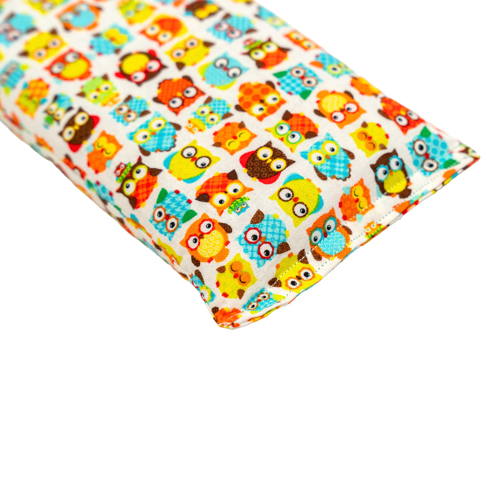 Eucalyptus Scented - Microwavable Upcycled Therapy Sock: Reusable Rice & Flaxseed Heat/Ice Pad - Animal Print