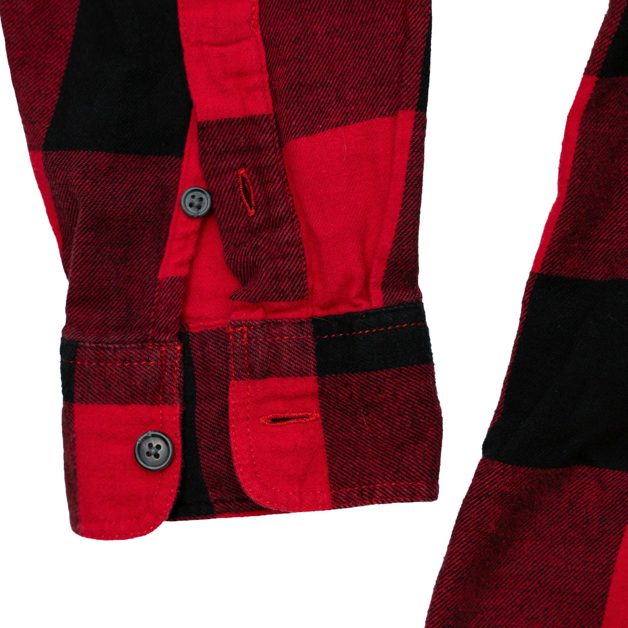 Pizza People Flannel Campfire Style Sweatshirt - Reworked Vintage Upcycled Sports Plaid - [M]