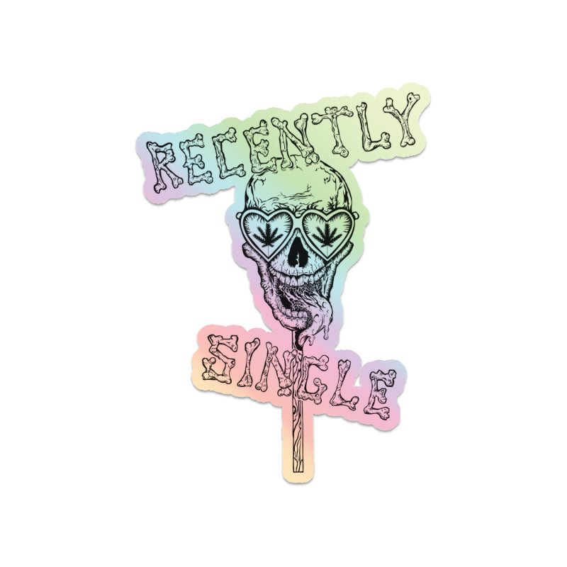 Recently Single Holographic Stickers